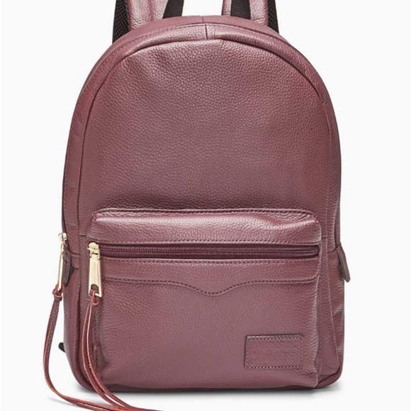 Rebecca Minkoff Medium Zip Leather Backpack NWT - Picture 2 of 14